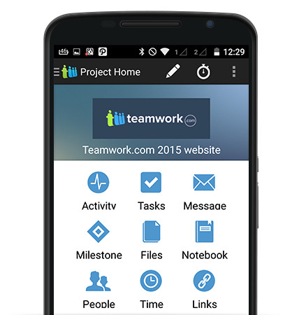 Teamwork Projects Android Mobile App Teamwork Teamwork Projects Android Mobile App Teamwork